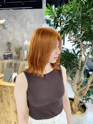 ✨【minimo特別価格】✨似合わせデザインカット+透明感カラー+保湿トリートメント✨ 韓国/髪質改善