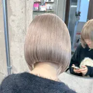 【ミニモ限定価格❕リタッチのみの方】根本ブリーチ(ケア込)+艶カラー+トリートメント🧚🏻♀️✨