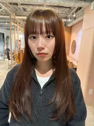 【平日限定口コミ投稿割引✨】透明感つやカラー （白髪染め可）+ 2stepTR [学芸大学/中目黒/自由ヶ丘〕