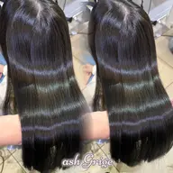 【🩵ダメージレスケアカラー🩵】イルミナカラー+超音波1stepTR💗#暖色カラー　#寒色カラー