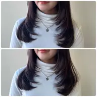✨人気オススメ✨韓国ヘアレイヤーカット➕N.カラー➕サブリミックトリートメント¥12000▶︎▶︎¥8500