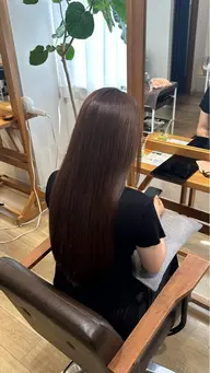 【毎朝の時短に☀️🫧】縮毛矯正+整えカット(SB込み)