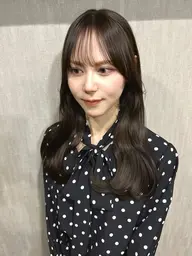 小顔カット+うる艶カラー+TOKIOシステムトリートメント+浸透アイロン
