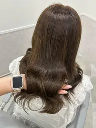 【透明感が欲しい方✨】ブリーチなしWカラー♥️      （補足説明の一読お願いいたします🙇🏻‍♀️‪‪）