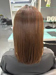 縮毛矯正+トリートメント