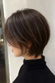 カット+白髪ぼかしハイライトオンカラー