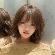 ボブパーマ🌀♡+髪質改善トリートメント🫧