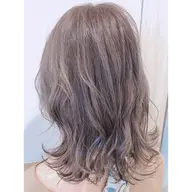【デザインプラン】ケアブリーチ/カラー+カット+システムTr¥19,250