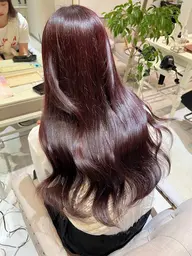 ブリーチなしW color+Aujua1step treatment✨