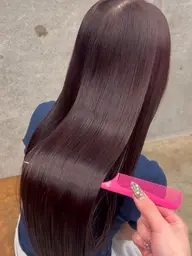 🎀6月限定🎀【メンテナンスカット➕カラー➕うねり対策髪質改善ribbonトリートメント】