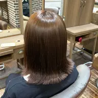 【透明感爆発💞】ブリーチなしダブルカラー+カット+トリートメント🪞✨