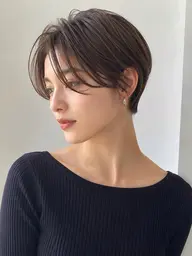 ハンサムショート🤍(リップラインより上)