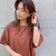人気No.2⭐️【✨似合わせカット&THROWカラー&極上ケア水素トリートメント⭕️】