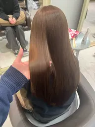 カラー+ホームケア付きトリートメント+20分ヘッドスパ✨💆♀️