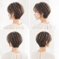【似合わせカット】大人ショート・ショートボブ✨乾かすだけでまとまる Aujuaシャンプー体験付き🧴🤍