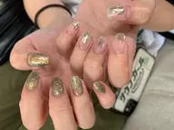 【モデル様限定】ニュアンスネイル◎ シンプルコース＋ネイルチップ長さだし[長さだし/チップ長さだし/ニュアンスネイル]
