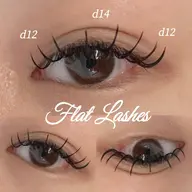 フラットラッシュ120本💕💕オフあり➕高級コーティング