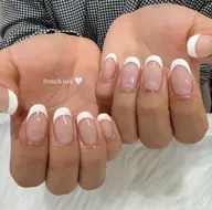《オフなし》【Hand】フレンチorグラデーション［ベースカラー無］￥7,000［初回＆1ヶ月以内オフ無料］