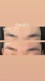 〖🪞眉で印象チェンジ🪞〗眉毛Wax脱毛 ¥3,000