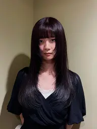 🩰long hair ワンカラー🩰(当日予約限定)艶感up!!((40%off))