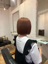 ワンレンカット➕トリートメント(シャンプーブロー込)🩵※ロング料金無し