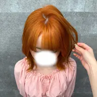 《ブリーチ1回+カラー🦢+4STEPトリートメント🫧》ダブルカラー+トリートメント🩶