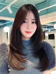 【土日祝限定】小顔カット✂️➕透明感カラー💭➕保湿トリートメント🫧