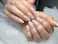 🧚♀️美フォルムにこだわり🧚♀️ブライダルにも♪お上品の定番。王道フレンチネイル※ベースカラー込み