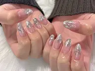 【ハンド】ラメグラデーション