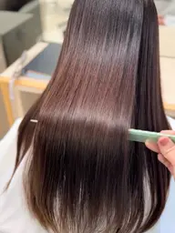 ✨思わず触れたくなる✨艶髪ワンカラー+補修トリートメント　　6,600→4,400円