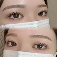Jr eyelist☘️パリジェンヌor似合わせまつ毛パーマ上下🫧コーティング付き🐩レッスンモデル✨