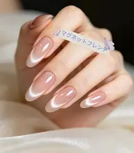 🎊自爪・上品マグネットフレンチネイル💅¥5,980