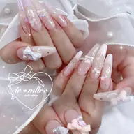 【オフなし】スカルプ長さ出し+パーツ付け放題コース⭐️
