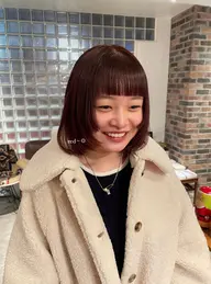 【🌟🍒 カット+艶トリートメント 🍒🌟】ぱつっとボブ、ロングレイヤー💨再現性のあるカットで抜け感を◎