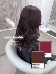 【盛れる暖色𝒄𝒐𝒍𝒐𝒓🎀】柔らかモテhair♡