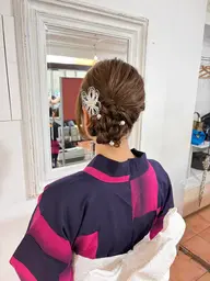 浴衣着付け+ヘアセット🏮(リボン結び、作り帯)