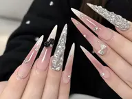 【デート前の可愛い仕込み♡】チップ長さだし➕180分持ち込みデザイン褒められモテネイル 10980➡️6980