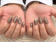 【オフ込み・ケア込み】ニュアンスミラーネイル💅
