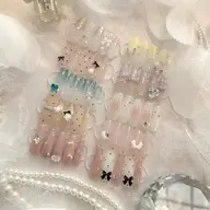 【オフあり】定額ガーリーコース+チップ長さ出し10本
