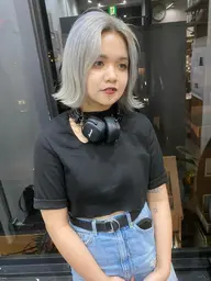 ⭐️カット+【ケアブリーチ】ダブルカラー+トリートメント