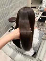 ミディアムカット(ボブ)➕うるつや酸熱トリートメント✨💖