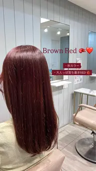 【19時30分~トーンアップ限定】レディース髪質改善カラー+トリートメント👩🏻💛すぐ予約❌