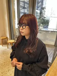 【大人可愛く】カット＋カラー＋キューテックTR ￥9625