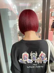 【❤️🔥ブリーチしていても最強の艶髪、手触りに❤️🔥】ブリーチ➕カラー➕5ステップトリートメント⚡️