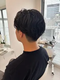 メンズカット✂️刈り上げツーブロックスタイル😎スタイリング剤付いてない状態でお越しください。