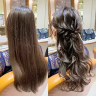 ヘアセット　¥4800