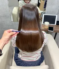 【最高の艶髪へ✨】カット+縮毛矯正+最高級髪質改善水素トリートメント