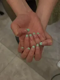 handフレンチネイル⟡▫️オフなし (クリアベース)