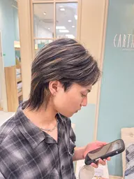 第一印象が変わる◎メンズカット＋眉カット