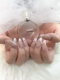 Jrクーポン🖤ジェルネイル【フレンチ・マグネット・カラグラ】モデル様募集🪽
